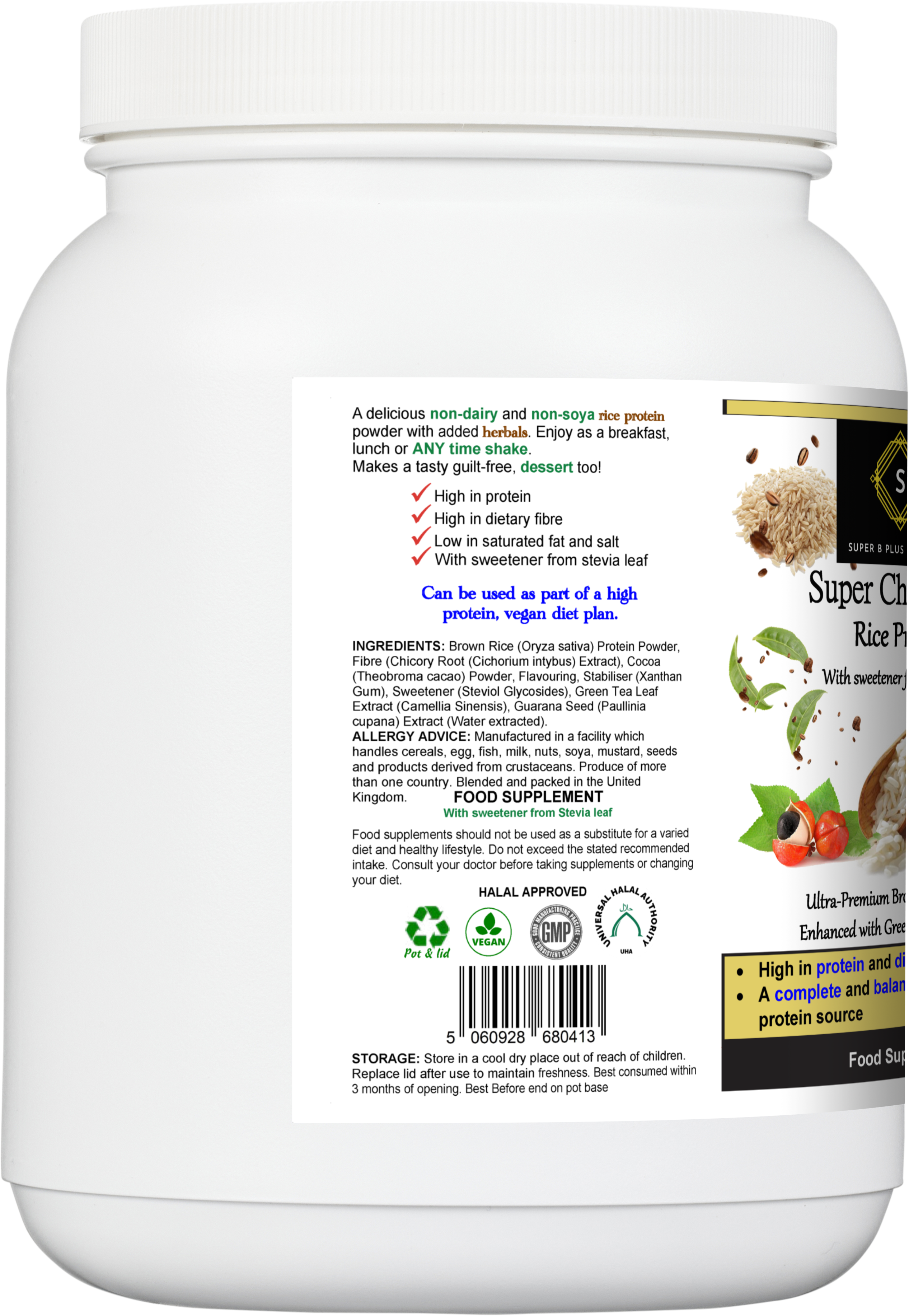 Super Chocolatey Rice Protein