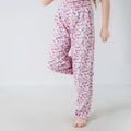 Youth Bamboo Wide Leg Pants | Saltwater Floral
