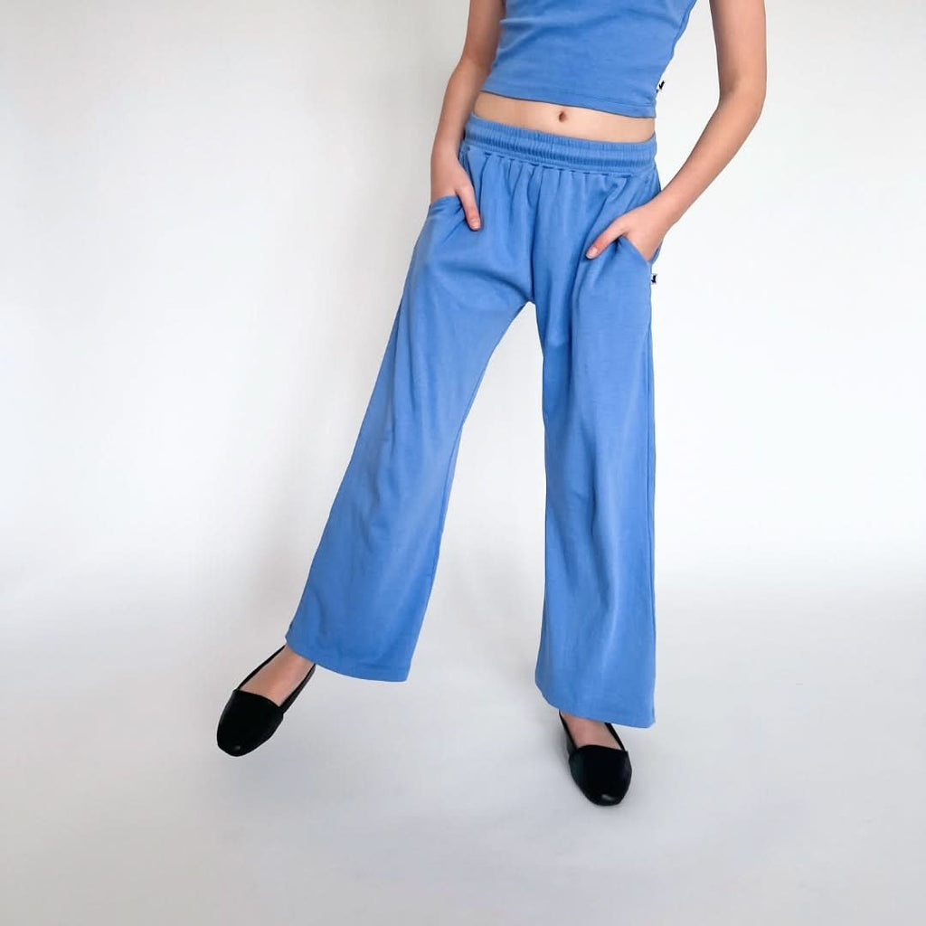 Youth Bamboo Wide Leg Pants | Saltwater Floral