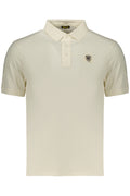 BLAUER APPAREL MEN'S SHORT-SLEEVE POLO SHIRT WHITE