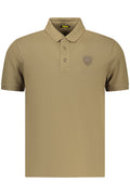 BLAUER APPAREL MEN'S SHORT-SLEEVED POLO SHIRT, GREEN