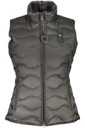 BLAUER APPAREL WOMEN'S BLACK SLEEVELESS JACKET