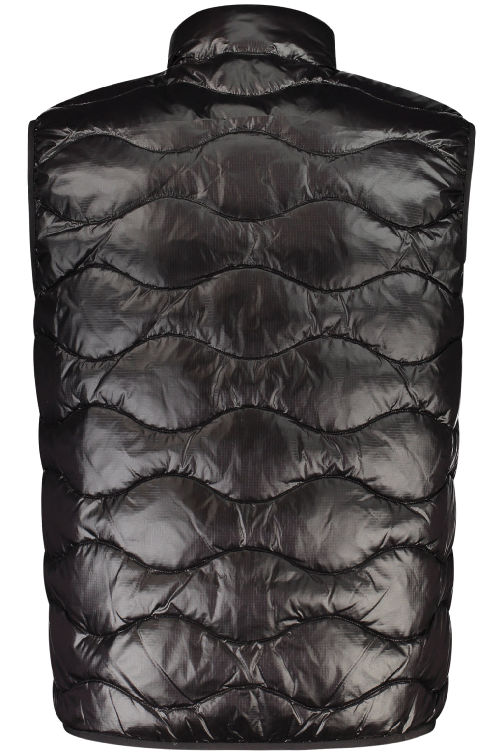 BLAUER APPAREL MEN'S BLACK SLEEVELESS JACKET