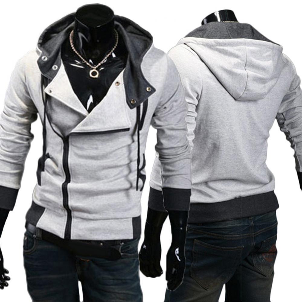 Men's Windproof Warm Casual Sweatshirt for Winter Travel