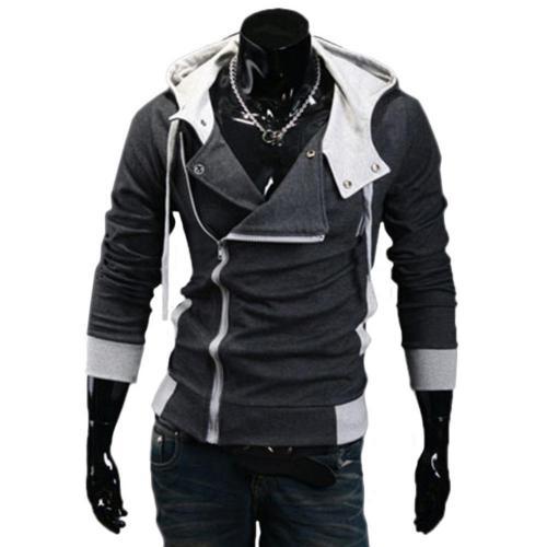 Men's Windproof Warm Casual Sweatshirt for Winter Travel