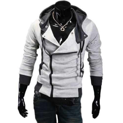 Men's Windproof Warm Casual Sweatshirt for Winter Travel