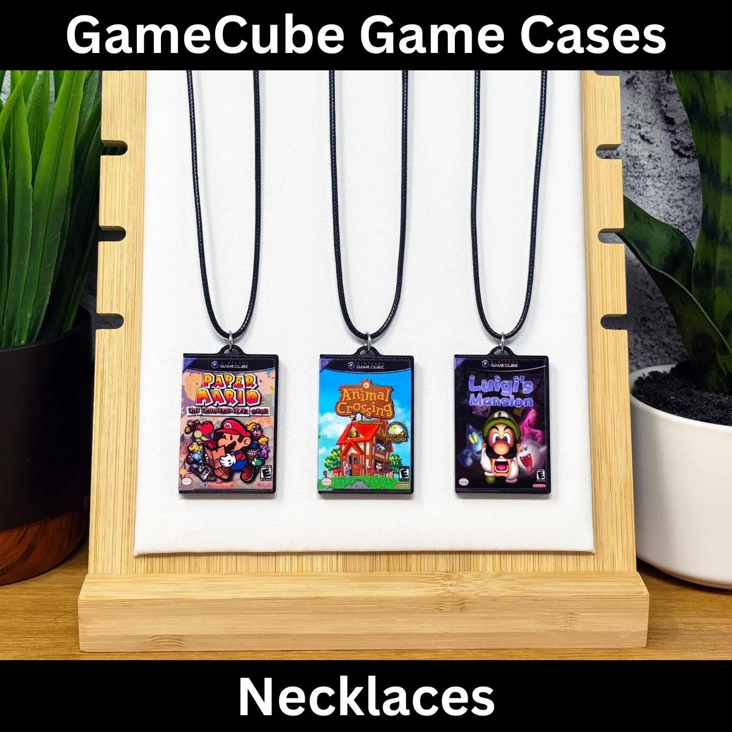 Gamecube Game Case Necklaces