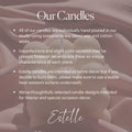 Ribbed Soy Candle Set | Conical Pillar Candles, Decor