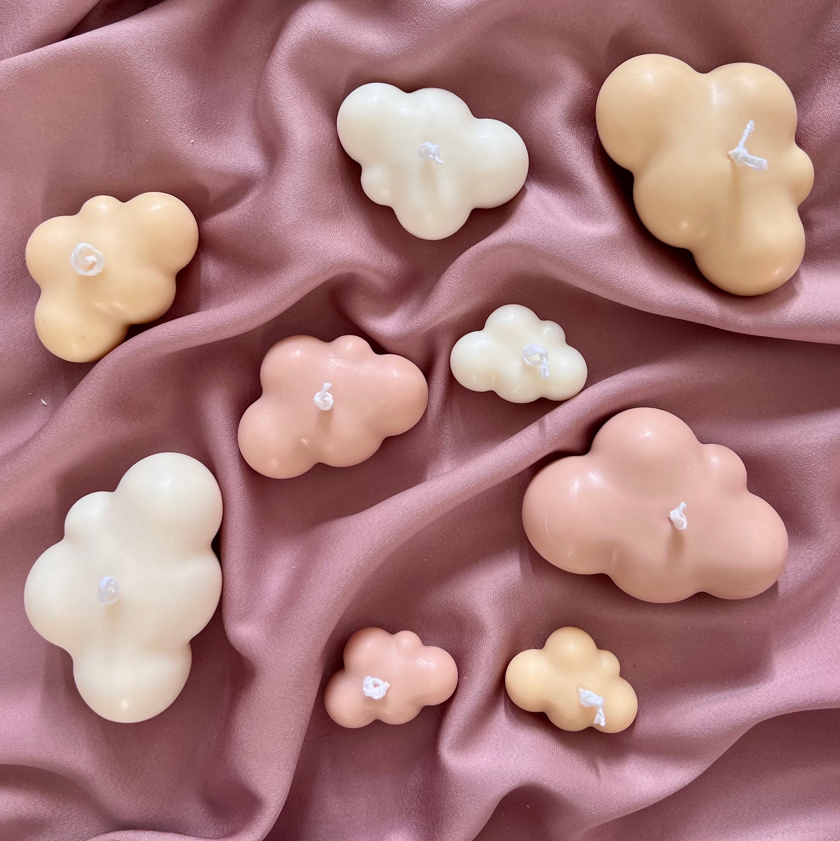 Cloud Candle Set | Handmade Soy Wax Candles, Home Decor