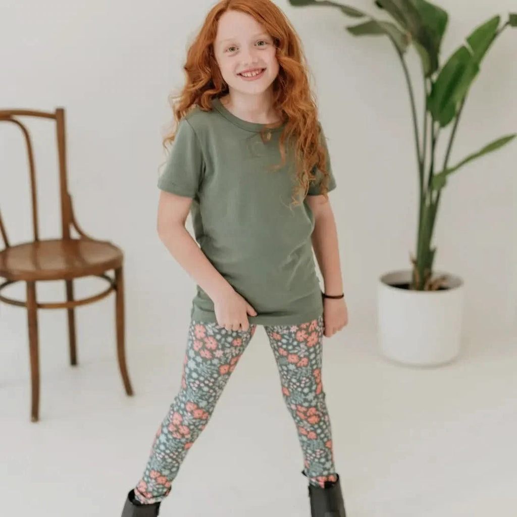 Baby/Kids' Bamboo T-Shirt | Powder Blue