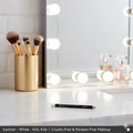 Kohl Eyeliner – White – KOL-K36 | White Eye Pencil for Waterline, Inner Corner & Smoky Eyes | Long-Lasting, Cruelty-Free, Paraben-Free