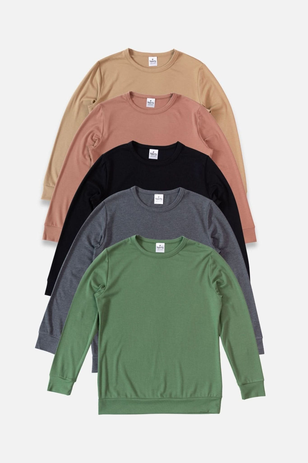 Men's Bamboo Pullover | Leaf Green
