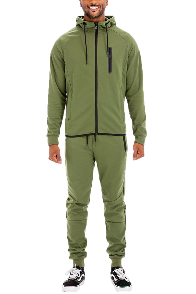 Dynamic Solid Tech Sweat Set